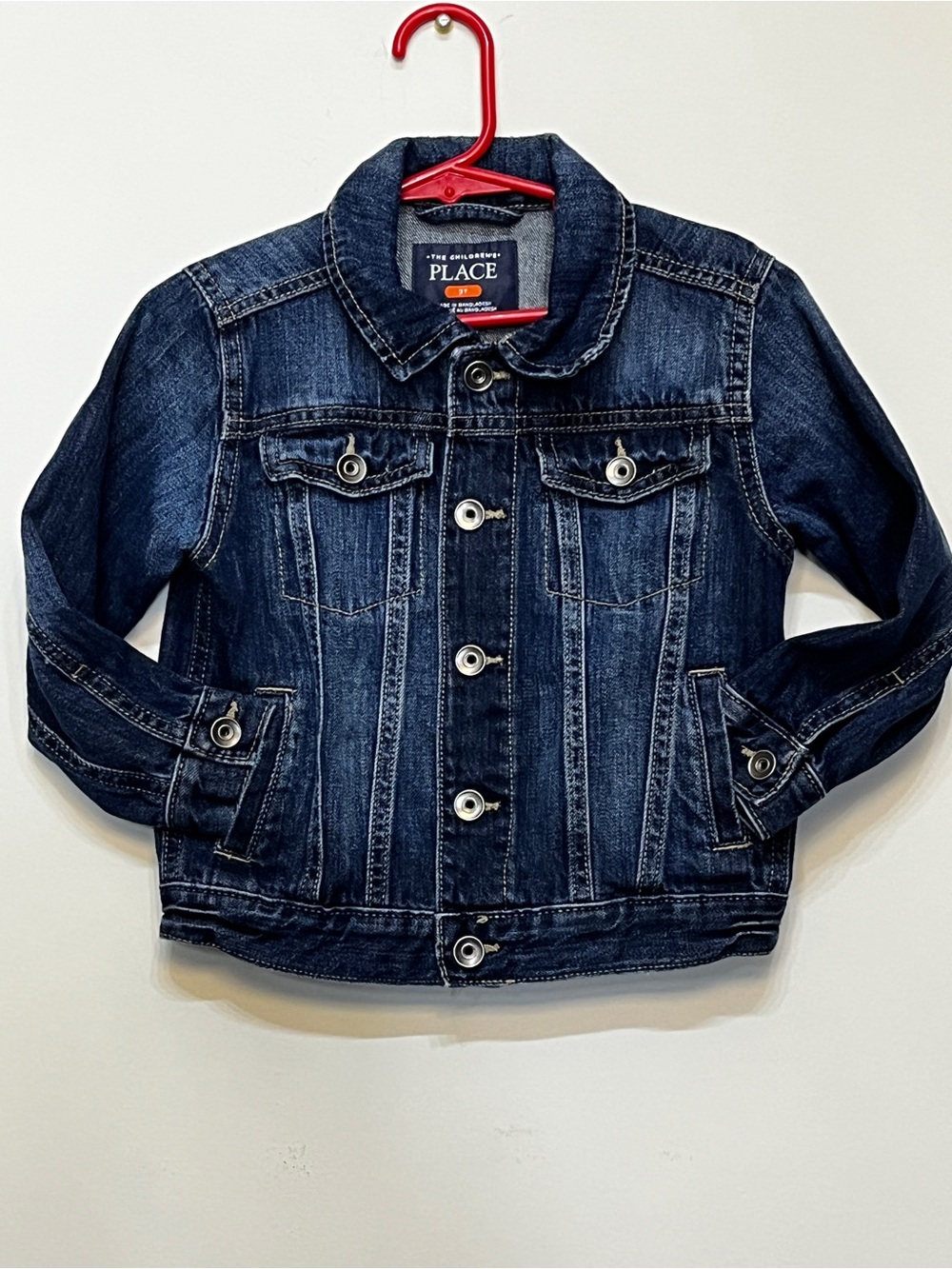 Like New ✨ The Children's Place Dark Blue Denim Jean Jacket - 3T